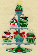 Christmas Cupcake Tree