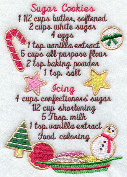 Sugar Cookies Recipe