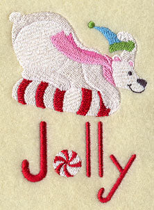Jolly Peppermint Polar Bear