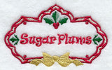 Sugar Plums Label