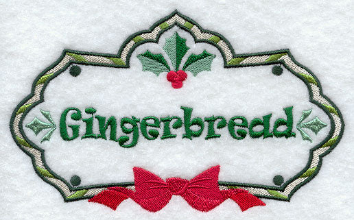 Gingerbread Label