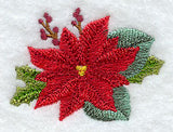 Poinsettia and Holly