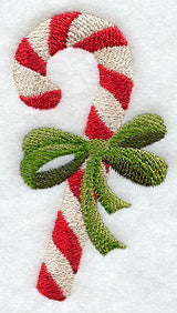 Candy Cane in a Bow