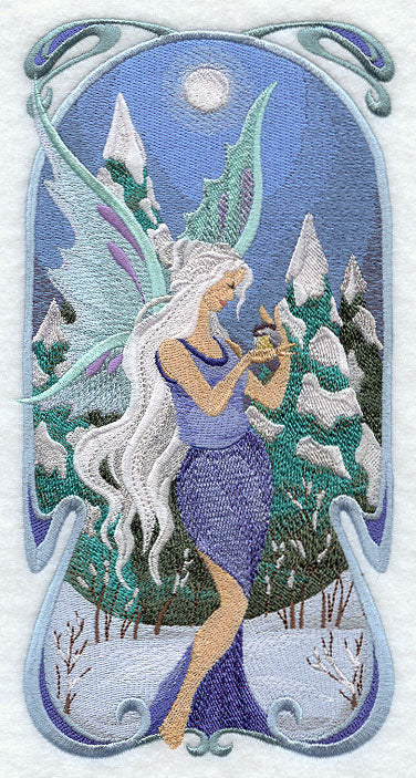 Art Nouveau Winter Fairy