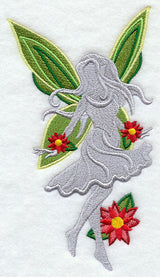 Silhouette Fairy - Poinsettia