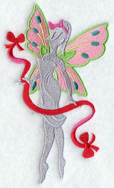 Silhouette Fairy - Ribbon