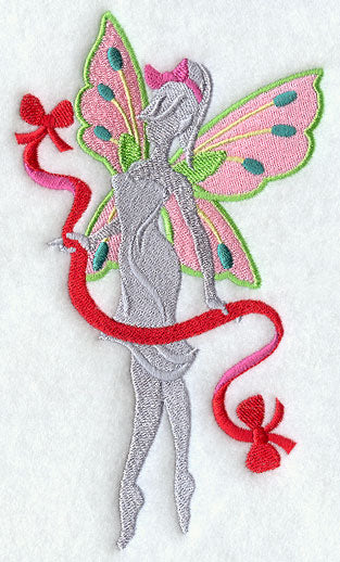 Silhouette Fairy - Ribbon