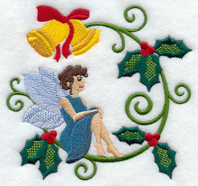 Jacobean Christmas Fairy - Bells