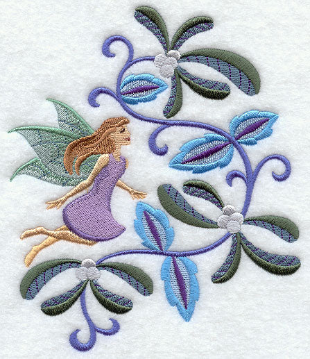 Jacobean Christmas Fairy - Mistletoe