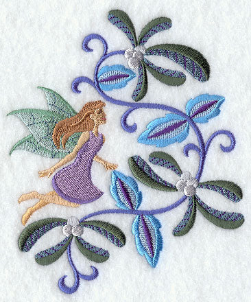 Jacobean Christmas Fairy - Mistletoe