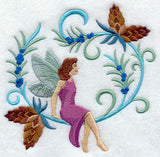 Jacobean Christmas Fairy - Pine Cones