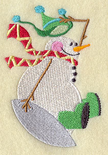 Snowman Adventures - Sledding