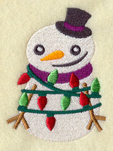 Tangled Up in Lights Snow Kid