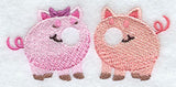 Button Buddies - Pigs (Add Buttons)