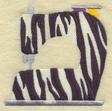 Sewing Safari - Zebra Sewing Machine