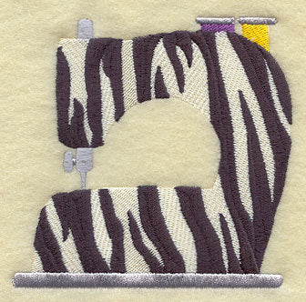Sewing Safari - Zebra Sewing Machine