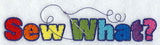 Sew What?