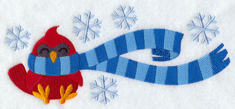 Wrapped Up In Winter Cardinal