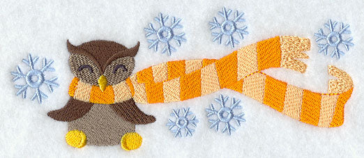 Wrapped Up In Winter Owl