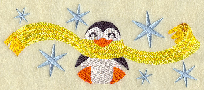 Wrapped Up In Winter Penguin