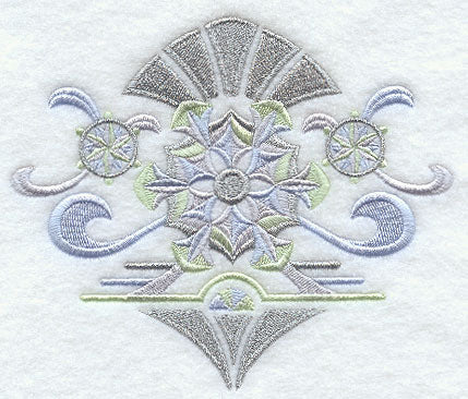 Art Deco Snowflakes 1