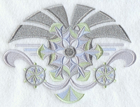 Art Deco Snowflakes 2