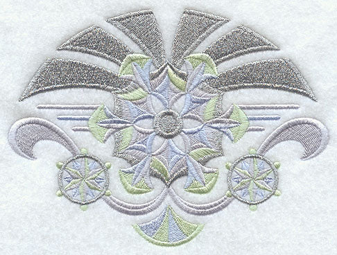 Art Deco Snowflakes 2