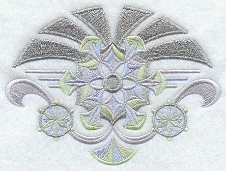 Art Deco Snowflakes 2