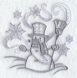 Snowman and Snowflakes Echo 1