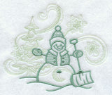 Snowman and Snowflakes Echo 2
