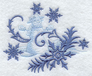 Snowflakes and Snowman Echo 3
