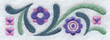 Owl and Flowers - Floral Border