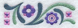 Owl and Flowers - Floral Border