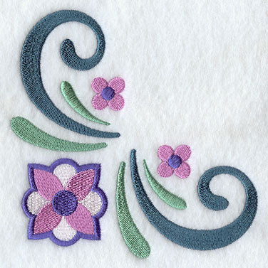 Owl and Flowers - Floral Corner