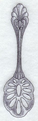 Antique Slotted Spoon