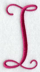 Fancy Flourish Capital Letter I - 4 Inch