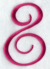 Fancy Flourish Number 8 - 4 Inch