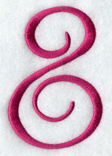 Fancy Flourish Number 8 - 4 Inch