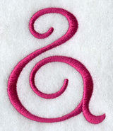 Fancy Flourish Punctuation Ampersand - 4 Inch