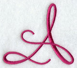 Fancy Flourish Capital Letter A - 4 Inch
