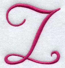 Fancy Flourish Capital Letter Z - 4 Inch