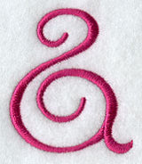 Fancy Flourish Punctuation Ampersand - 4 Inch