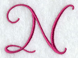 Fancy Flourish Capital Letter N - 4 Inch