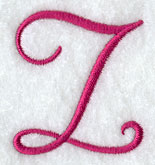 Fancy Flourish Capital Letter Z - 4 Inch