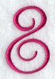 Fancy Flourish Number 8 - 4 Inch