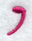 Fancy Flourish Punctuation Comma - 4 Inch