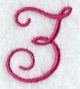 Fancy Flourish Number 3 - 4 Inch