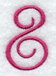 Fancy Flourish Number 8 - 4 Inch