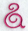 Fancy Flourish Punctuation Ampersand - 4 Inch