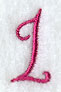 Fancy Flourish Number 1 - 4 Inch